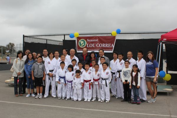 Duc dang taekwondo senator lou correa's health & fitness fair 3